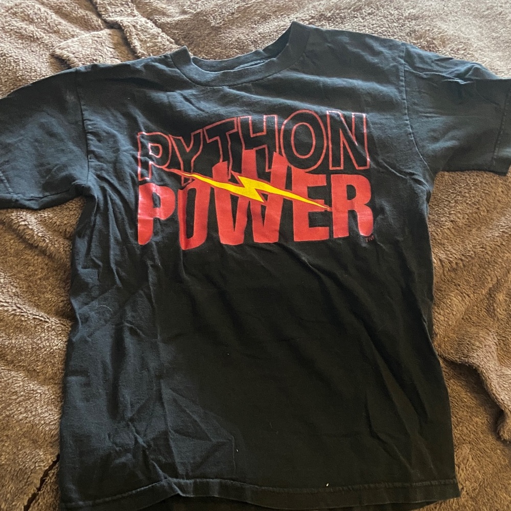 Python Power Hulk Hogan 30th Anniversary Tee